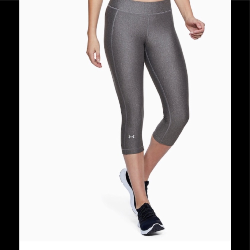 Women's Under Armour HeatGear Mid-Rise Capri
